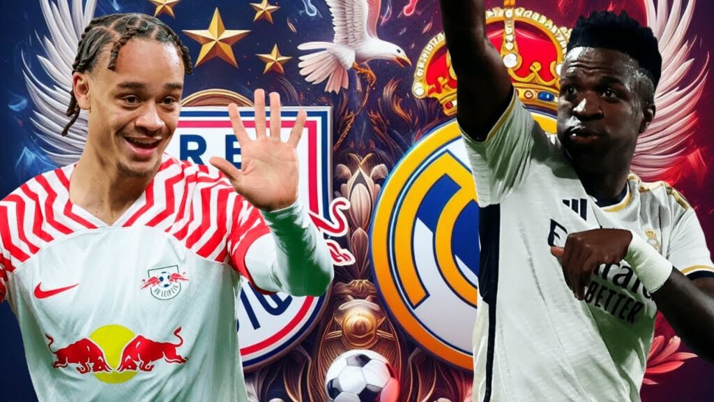 RB LEIPZIG VS REAL MADRID #futbol #football #championsleague #ucl #vinijr #realmadrid #rbleipzig