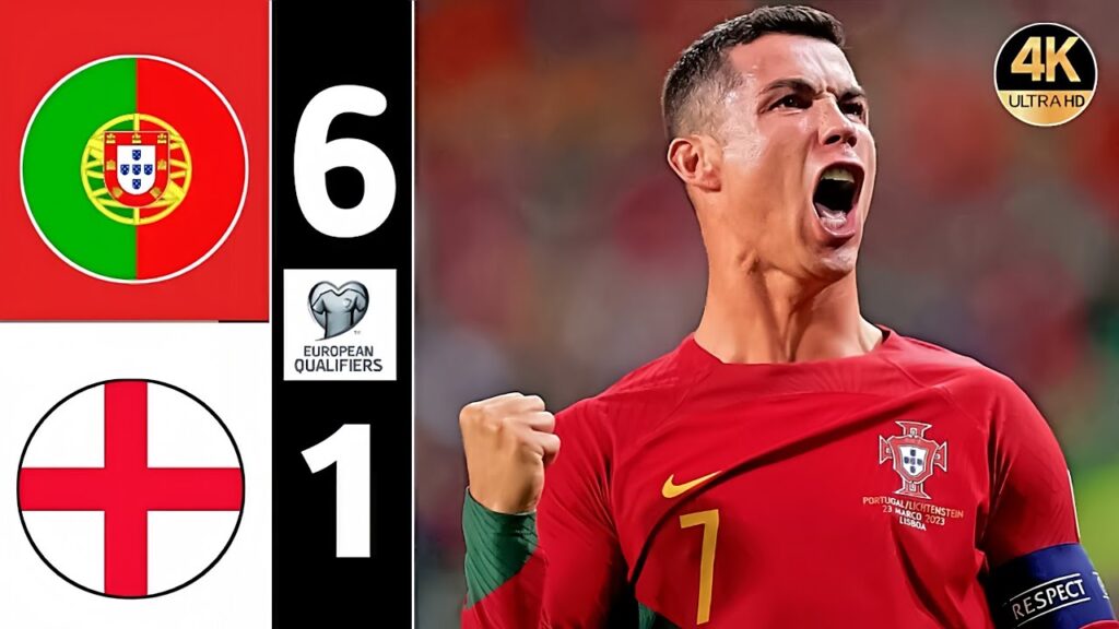 Portugal vs England 6-1 • EURO 2024 Qualifiers Highlights & All Goals • Portugal Tadi Malam