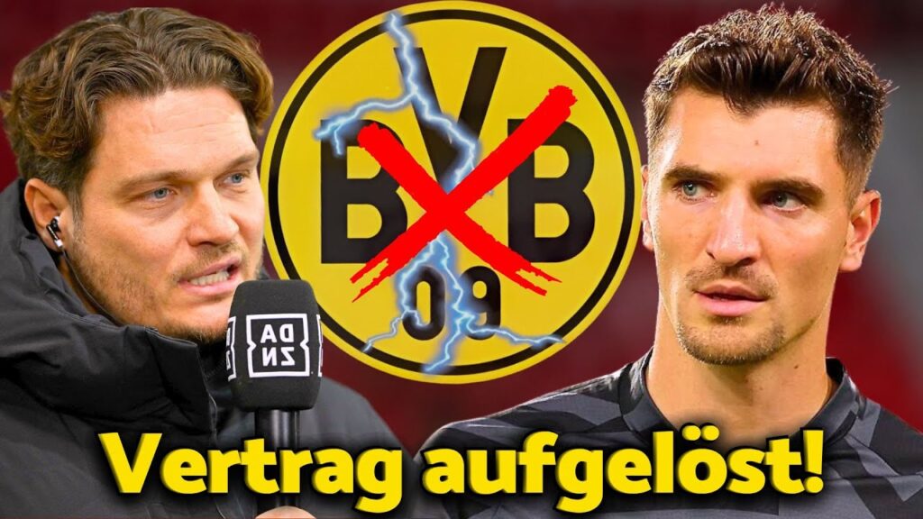 BVB: SEHR TRAURIG! ES HAT ALLE ÜBERRASCHT! THOMAS MEUNIER IST BESTÄTIGT! BORUSSIDORTMUND NEWS