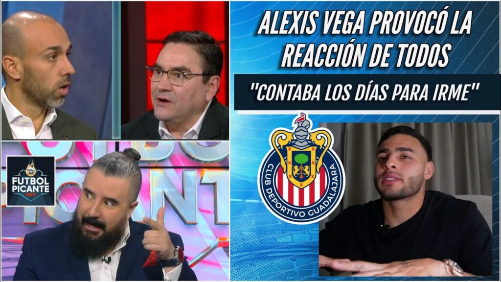 LIGA MX ALEXIS VEGA DESMINTIÓ A CHIVAS. Pietrasanta y Adal Franco DISCUTEN con todo | Futbol Picante