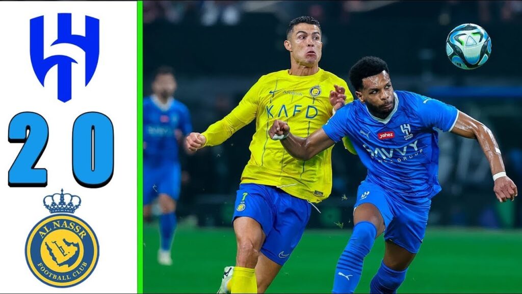Al Nassr Vs Al Hilal 0-2 | All Goals and HighLights | CR7 Vs alhilal 2024