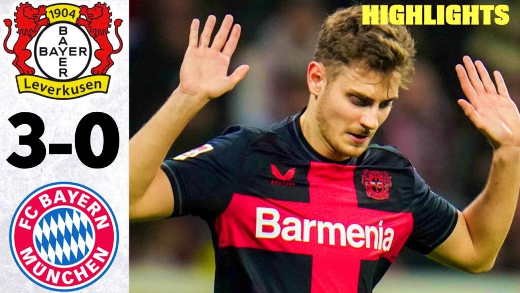Bayer Leverkusen vs Bayern Munich 3-0 - All Goals and Highlights - 2024 🔥 STANISIC