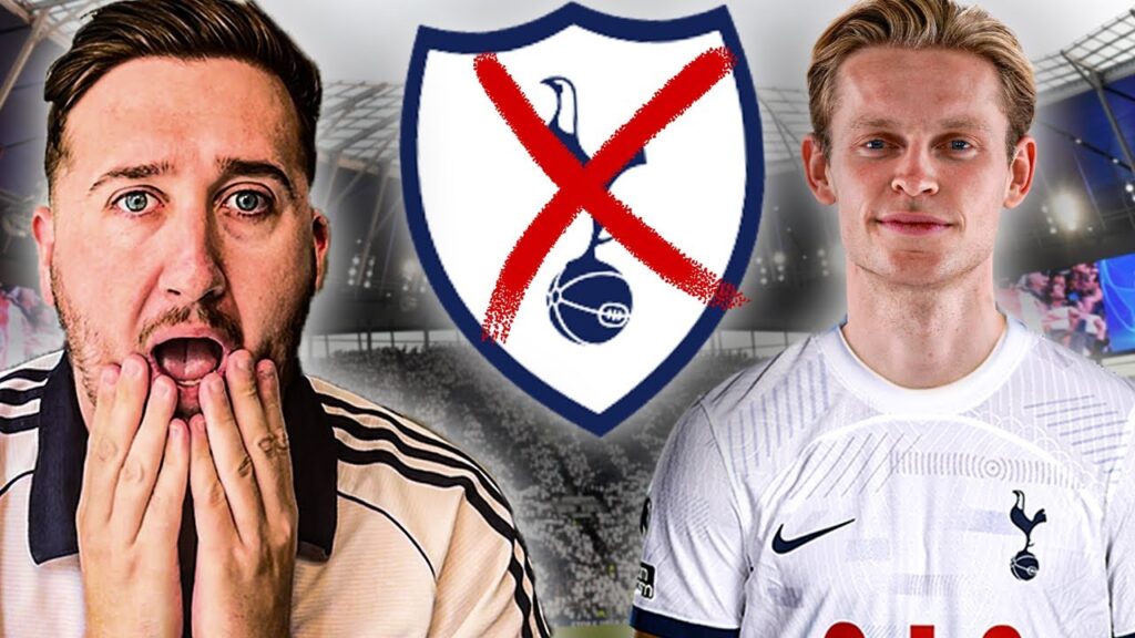 Why Tottenham WON'T SIGN Frenkie de Jong from Barcelona! ❌ 🇳🇱