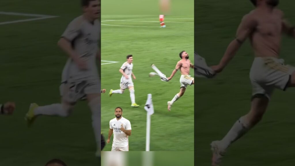 Dani Carvajal drove Real Madrid fans crazy #realmadrid