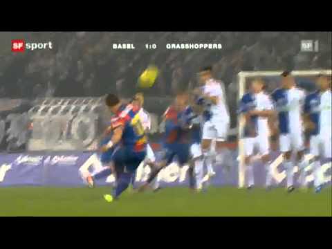 XHERDAN SHAQIRI SUPERGOAL - WUNDERTOR VON XHERDAN SHAQIRI (FC Basel - Grasshopper 4-1)