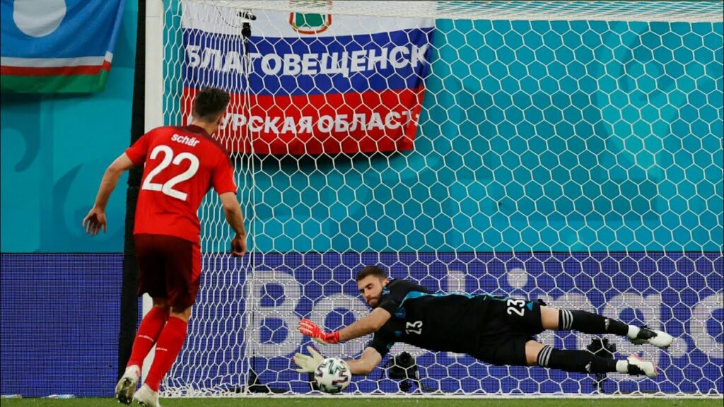 Unai Simon Penalties Saves vs Switzerland