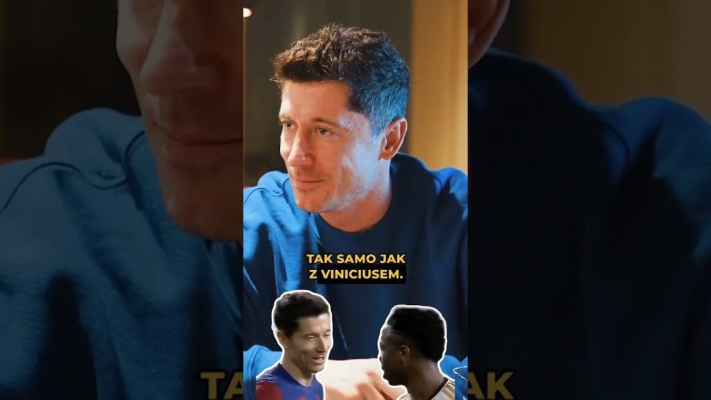 Co LEWY powiedział VINICIUSOWI? 🤐 #FootTruck #Lewandowski #ViniciusJr