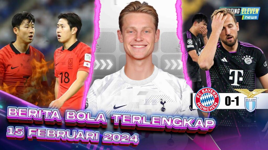 KOCAK! Munchen Keok Sama Lazio 😱 GEGER GEDEN! Son vs Lee Kang-in😱 De Jong ke Spurs - Berita Bola