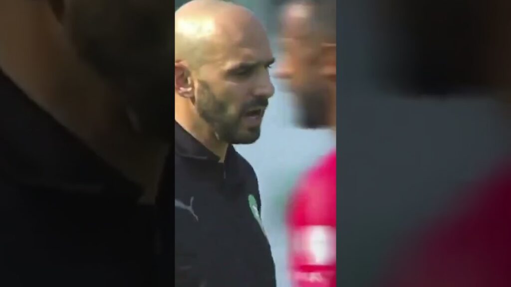 Grosse embrouille entre Regragui et Mbemba ! 🇲🇦🇨🇩 #maroc #rdc #regragui #mbemba #ennesyri #bono