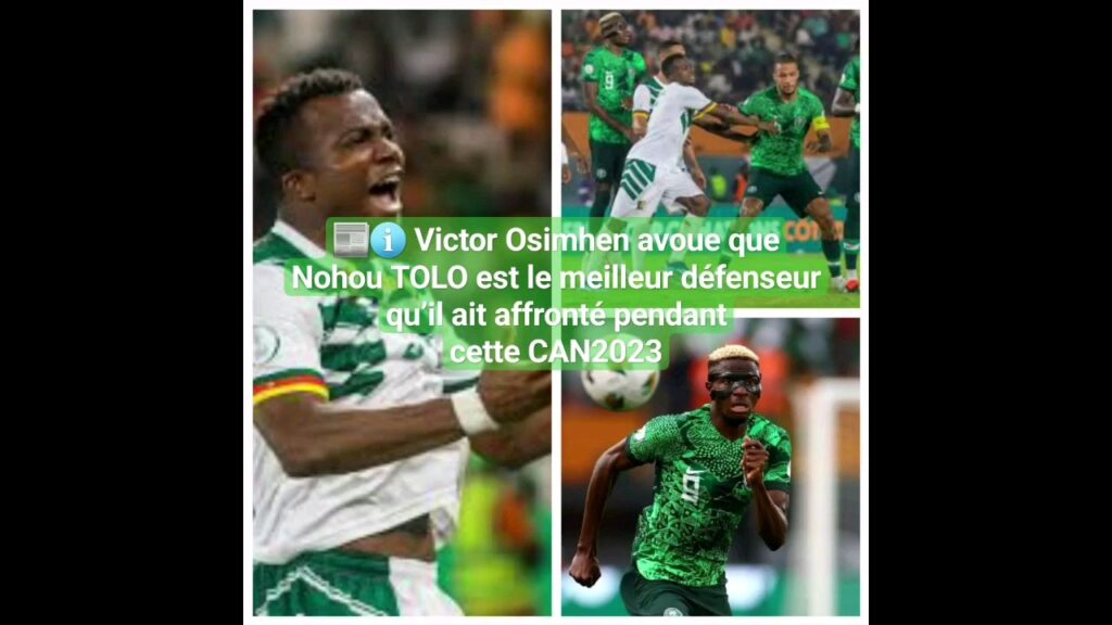 🔥Victor OSIMHEN donne des Fleurs à NOUHOU TOLO 🦁🇨🇲