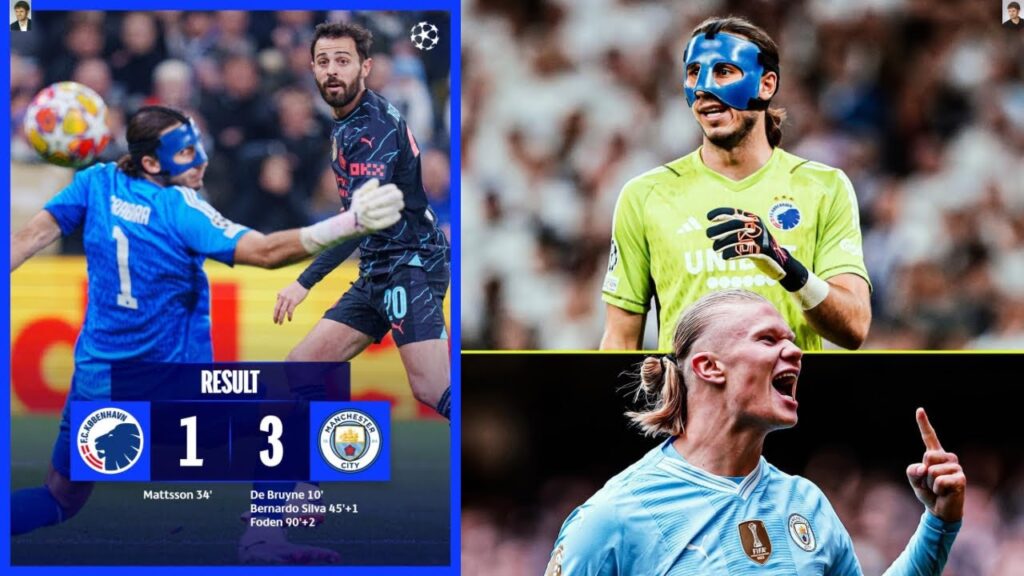 KAMIL GRABARA ZATRZYMAŁ TYLKO HALLANDA! MANCHESTER CITY ZDOMINOWAŁ KOPENHAGĘ!