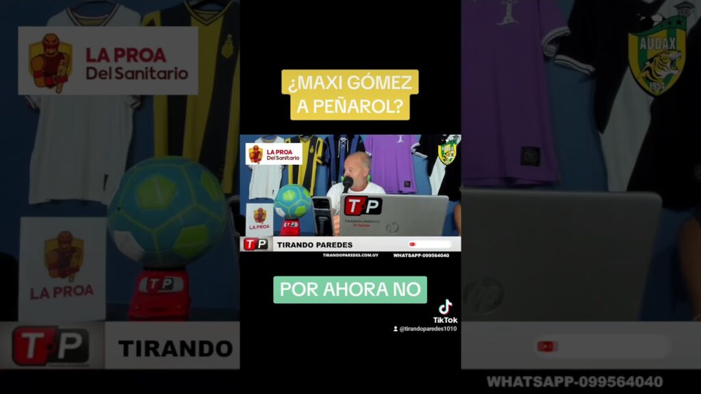🟡⚫️ ¿Maxi Gómez a Peñarol? - Te damos info de primera mano - #Shorts