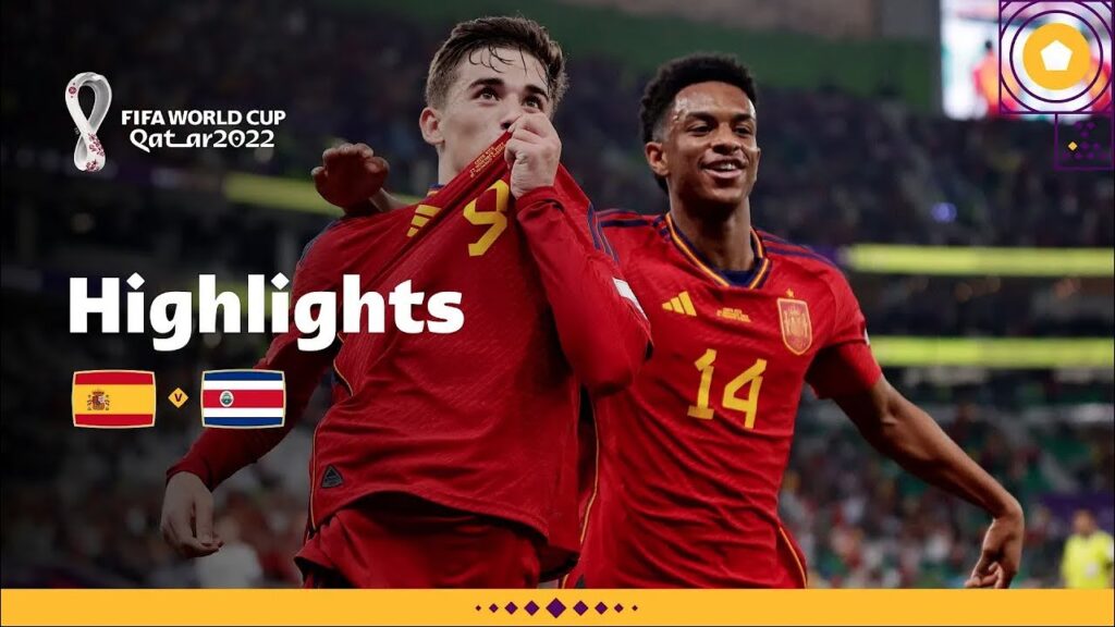 Spain Set a New Record | Spain v Costa Rica highlights | FIFA World Cup Qatar 2022