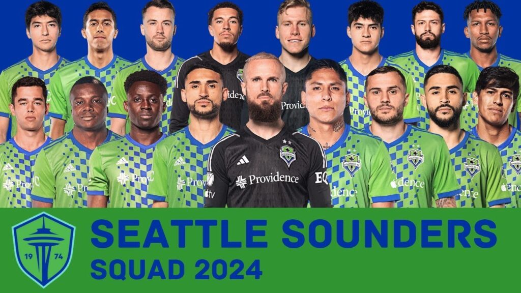SEATTLE SOUNDERS FC Squad Season 2024 | Seattle Sounders | MLS 2024 | FootWorld