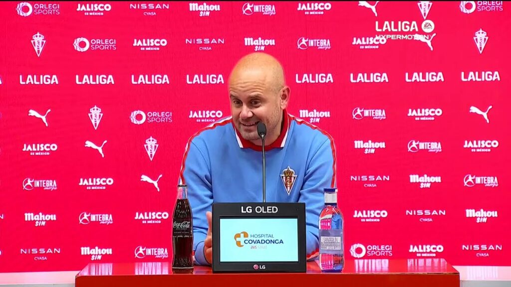 Rueda de prensa Real Sporting vs Real Oviedo