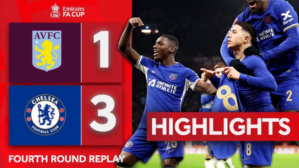 Enzo Stunning Freekick Sends Blues Through! | Aston Villa 1-3 Chelsea | Emirates FA Cup 2023-24 Enzo Stunning Freekick Sends Blues Through! | Aston Villa 1-3 Chelsea | Emirates FA Cup 2023-24