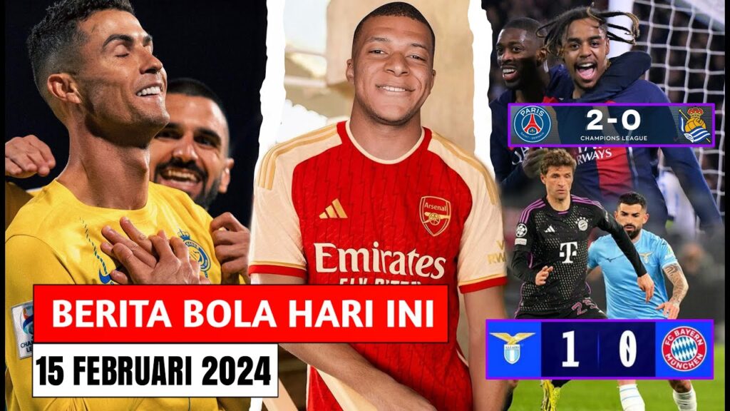 Laga Ke 1000, CR7 Bawa Menang Al Nassr Di LCA🔥Mbappe Terinspirasi Henry😱Bayern Tumbang Oleh Lazio Laga Ke 1000, CR7 Bawa Menang Al Nassr Di LCA🔥Mbappe Terinspirasi Henry😱Bayern Tumbang Oleh Lazio