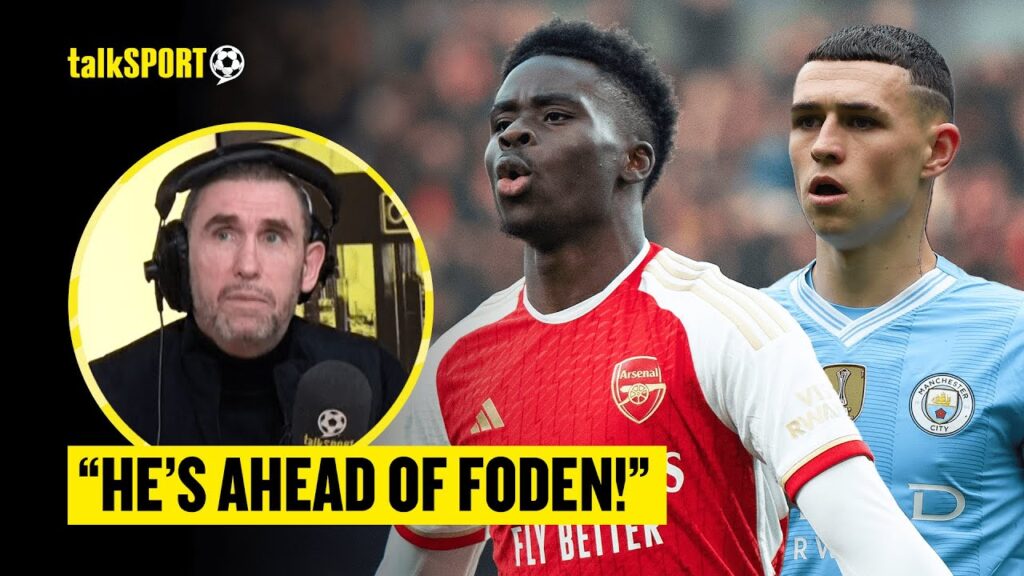 Martin Keown INSISTS Bukayo Saka Is BETTER Than Phil Foden BUT Questions If He Is WORLD-CLASS 😳