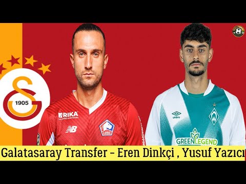 Galatasaray Transfer 🔥Yusuf Yazıcı , Eren Dinkci #galatasaray