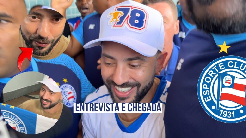 VEJA COMO FOI A CHEGADA DE ÉVERTON RIBEIRO A SALVADOR! PRIMEIRA ENTREVISTA! AERO LOTADO!