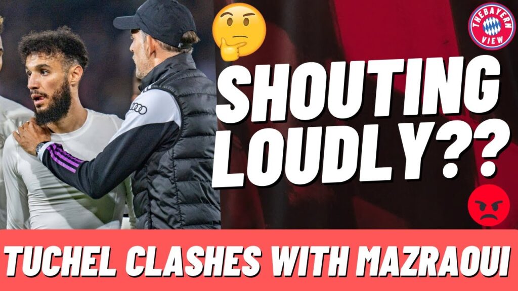 Thomas Tuchel Clashes with Noussair Mazraoui in Training!! *Shouting loudly* - Bayern Munich News