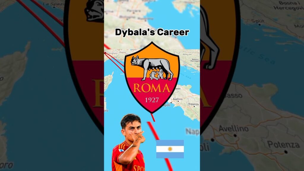 Paulo Dybala's Career #football #shorts #worldcup