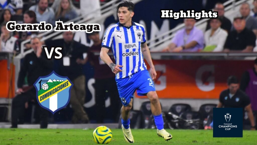 Gerardo Arteaga Vs Comunicaciones|Highlights|CONCACAF Liga de Campeones|15/02/2024|