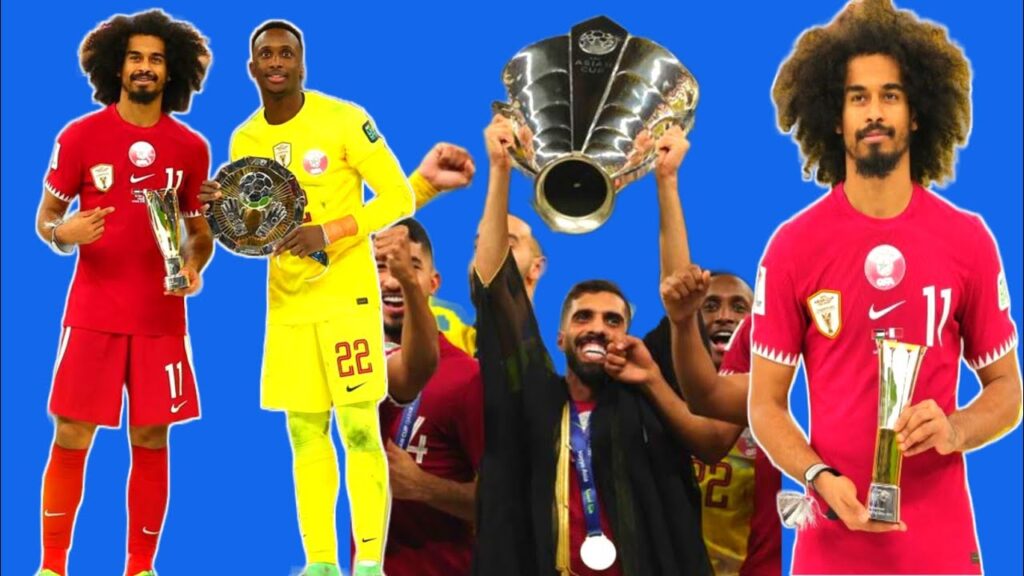 Trophy 🏆 Ceremony l 2023 Asian Cup 2023 Final ❤️ Qatar vs Jordan Trophy Presentation