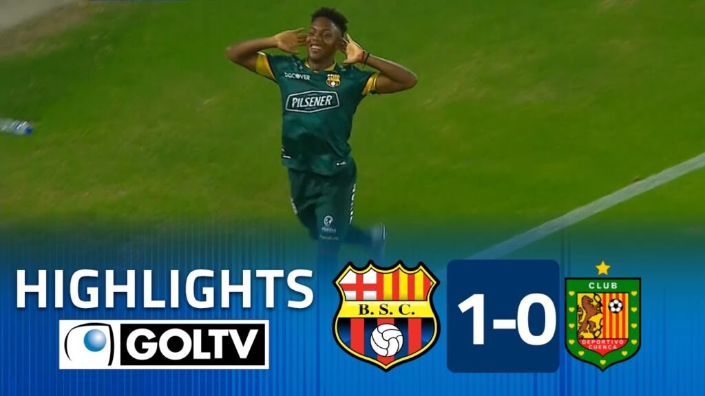 DJORKAEFF REASCO MARCA UN GOLAZO | BARCELONA 1 - 0 CUENCA | GOLES | Serie Pacífico
