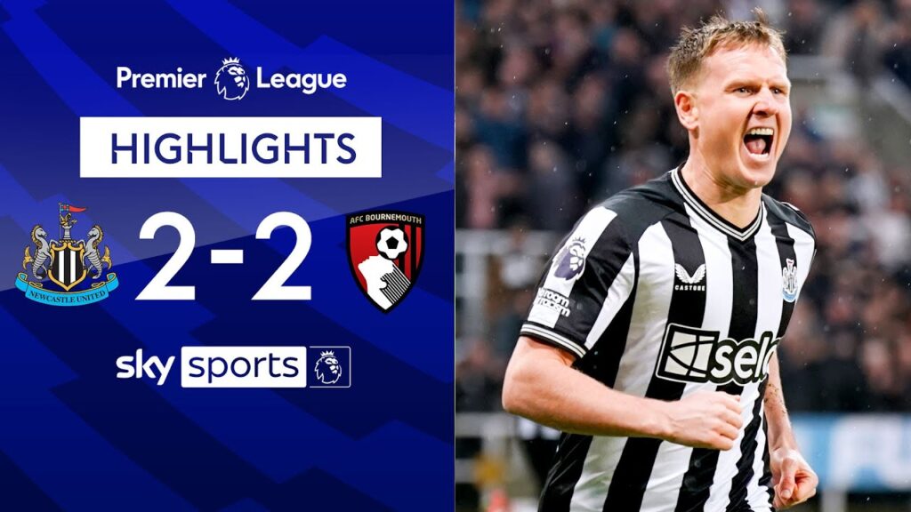 Ritchie RESCUES point for the Magpies ⚫⚪ | Newcastle 2-2 Bournemouth | Premier League Highlights