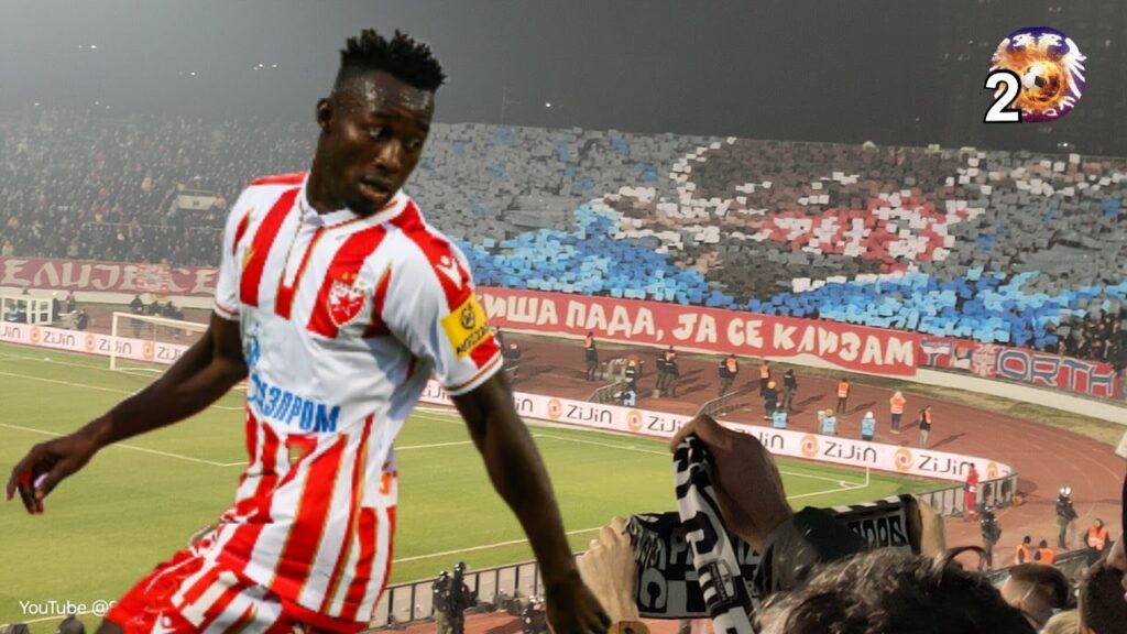 OSMAN BUKARI šansa na Partizan Crvena zvezda 2-1