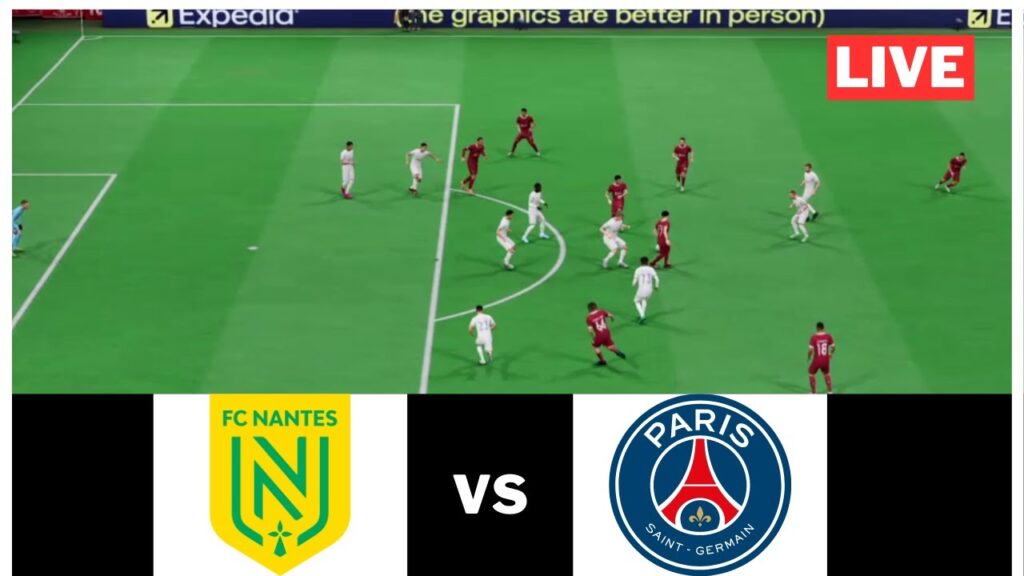 Nantes vs Paris Saint-Germain | Ligue 1 2024 | Match Live Today