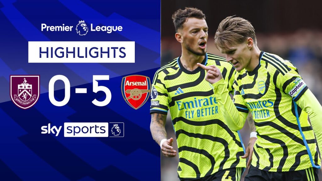 RAMPANT Arsenal put FIVE past Burnley 😲 | Burnley 0-5 Arsenal | Premier League Highlights