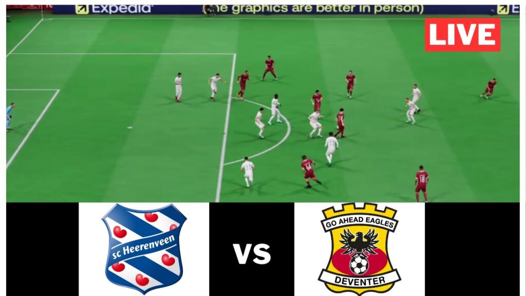 SC Heerenveen vs Go Ahead Eagles | Eredivisie 2024 | Match Live Today