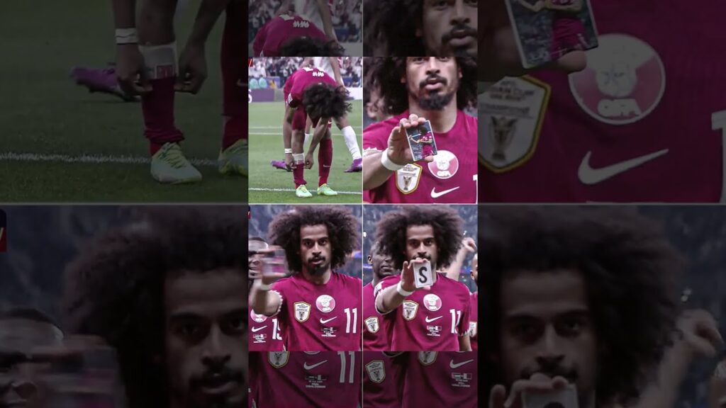 Akram Afif MAGIC Trick for goal celebration in Asian Cup Finals against Jordan Akram Afif MAGIC Trick for goal celebration in Asian Cup Finals against Jordan