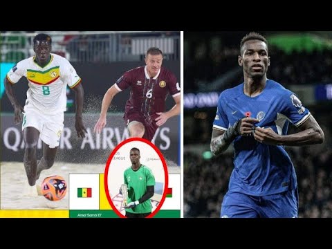 Édouard Mendy a reçu son trophée de meilleur gardien, Pochettino sur Nicolas Jackson...