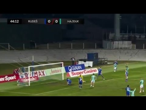 HNK Hajduk Split vs NK Rudes 0-2 Marko Livaja & Leon Dajaku goals earn win | HNL Match recap