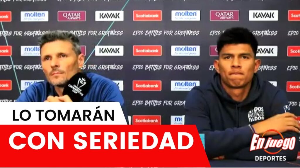 COMUNICACIONES VS RAYADOS TANO ORTIZ Y JESÚS GALLARDO Conferencia Pre Partido