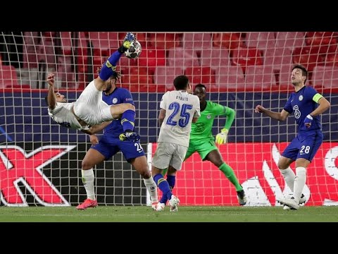 Evolution of mehdi taremi's bicycle  kicks that lead to his amazing bicycle kick  vs chelsea