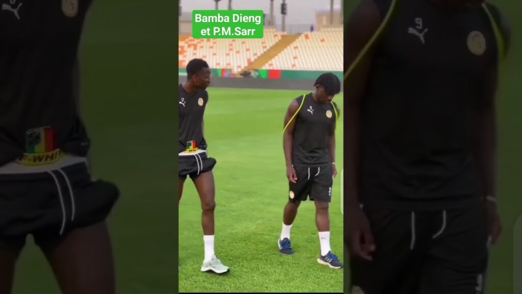 Pape Matar Sarr et son copain Bamba Dieng 🙈🥰