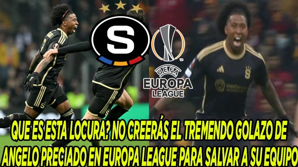 NO CREERÁS EL TREMENDO GOLAZO DE ANGELO PRECIADO EN EUROPA LEAGUE PARA SALVAR A SU EQUIPO