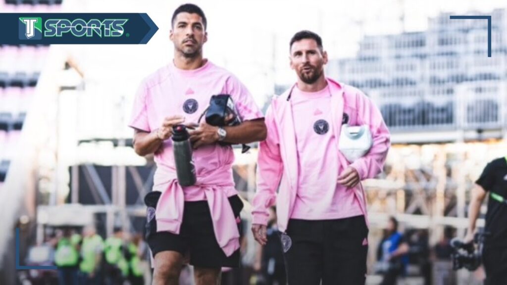 La FELICIDAD de Lionel Messi de jugar al LADO de Luis Suárez ante Newell's Old Boys en Miami