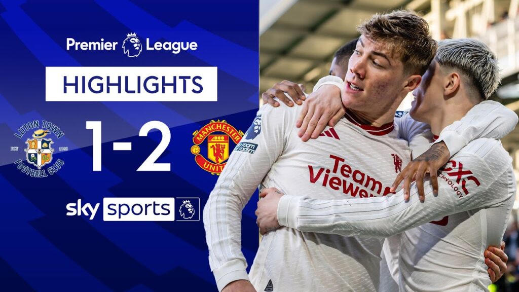 Red-hot Hojlund makes PL history! 🔥 | Luton 1-2 Man Utd | Premier League Highlights