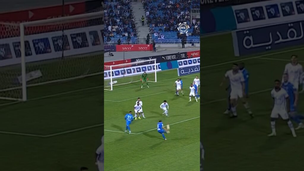 Ruben Neves’ free kick 🎯🇵🇹 #yallarsl #rubenneves #alhilal
