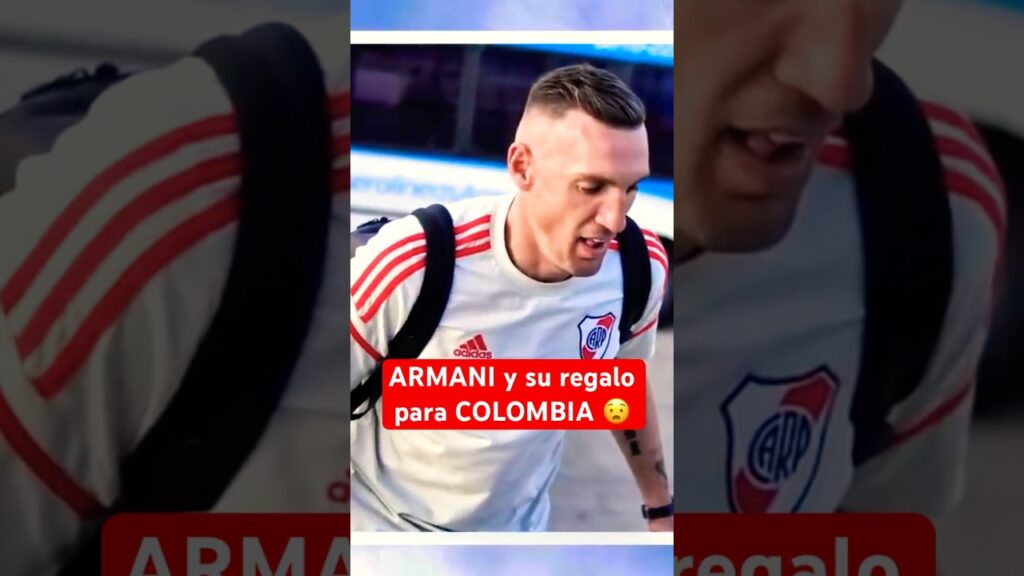 FRANCO ARMANI le hizo este regalo a COLOMBIA 😧| Medellin #Argentina #FutbolArgentino #Colombia