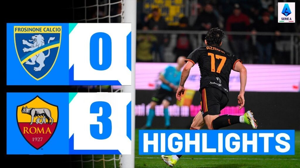gol di Sardar Azmoun oggi | Frosinone vs Roma 0-3 Extended Highlights | Serie A 23/24 gol di Sardar Azmoun oggi | Frosinone vs Roma 0-3 Extended Highlights | Serie A 23/24