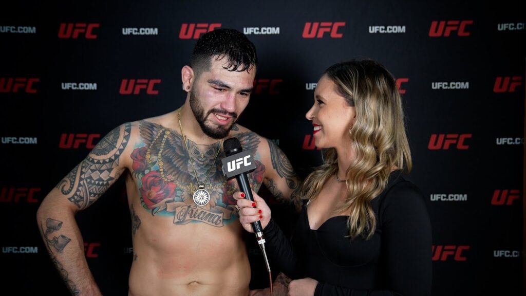 Anthony Hernandez UFC 298 Post-Fight Interview