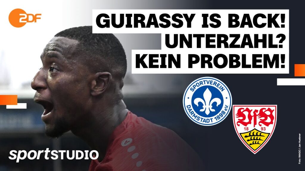 SV Darmstadt 98 – VfB Stuttgart | Bundesliga, 22. Spieltag Saison 2023/24 | sportstudio