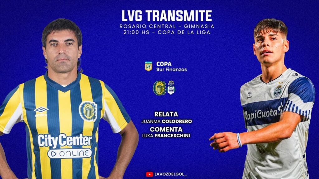 #ROSARIOCENTRAL - #GIMNASIA | EN VIVO FECHA 6 COPA DE LA LIGA 2024