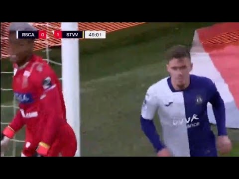RSC Anderlecht vs St Truiden 4-1 Thorgan Hazard, Kasper Dolberg, Luis Vazquez & Mario score in win
